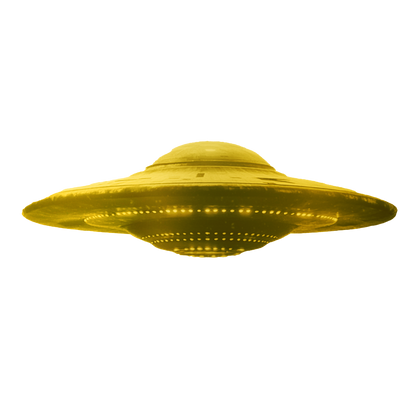 In Stock! 2026 Liberia UFO A Letter From Outer Space Shaped 1/1000 oz Gold Coin in Card