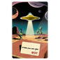 In Stock! 2026 Liberia UFO A Letter From Outer Space Shaped 1/1000 oz Gold Coin in Card