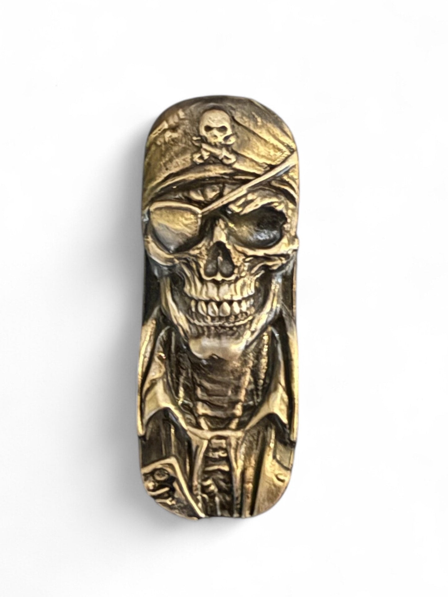 In Stock! 2025 Pirate Totem Antiqued 3 oz Silver Bar by Locker Mint