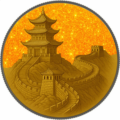 In Stock! 2024 Mexico Libertad Chinese Red Dragon Diamond Dust Edition 1 oz Silver Coin (06/18)