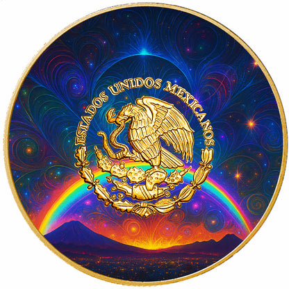 In Stock! 2024 Mexico Libertad Holo Cosmic Edition 1 oz Silver Coin (08/29)