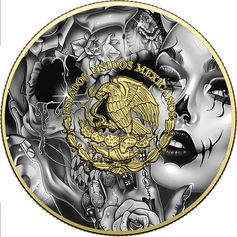 In Stock! 2024 Mexico Libertad Mexican Beauties Edition 1 oz Silver Coin (09/18)