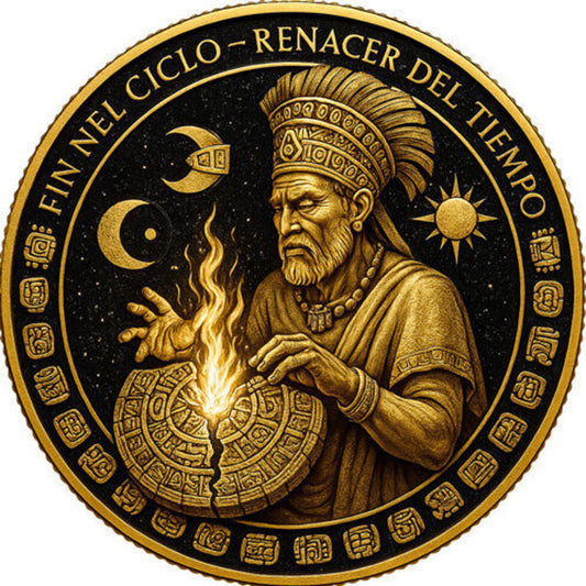 In Stock! 2024 Mexico Libertad Mayan Culture Renacier Del Tiempo Edition 1 oz Silver Coin (07/23)