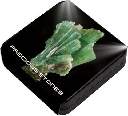2024 Mexico Libertad Precious Gemstones Green Tourmaline Edition 1 oz Silver Coin (04/11)