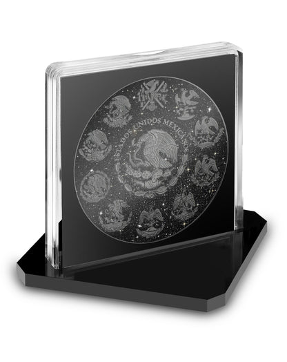 2024 Mexico Libertad Triple Black Diamond Edition 1 oz Silver Coin