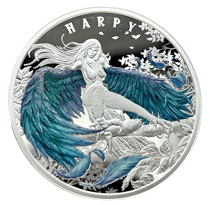In Stock! 2023 Niue Haunting Harpy 1 oz Silver Coin (Copy)