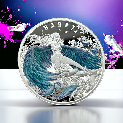 In Stock! 2023 Niue Haunting Harpy 1 oz Silver Coin (Copy)