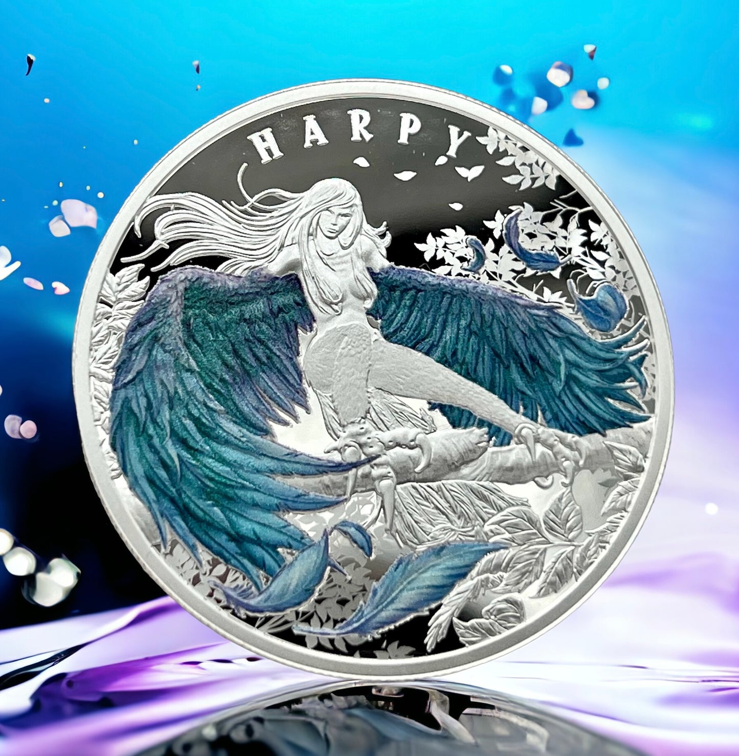 In Stock! 2023 Niue Haunting Harpy 1 oz Silver Coin (Copy)