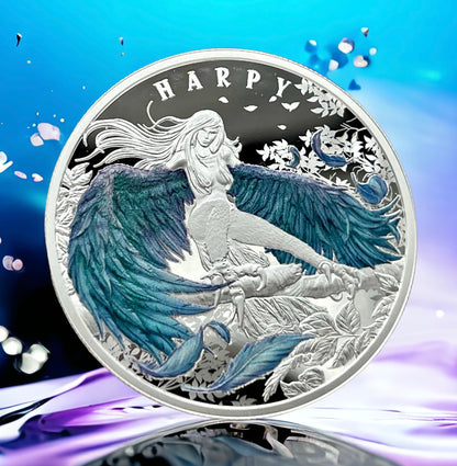 In Stock! 2023 Niue Haunting Harpy 1 oz Silver Coin (Copy)