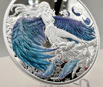 In Stock! 2023 Niue Haunting Harpy 1 oz Silver Coin (Copy)