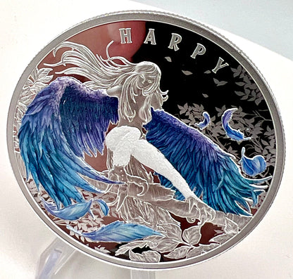In Stock! 2023 Niue Haunting Harpy 1 oz Silver Coin (Copy)