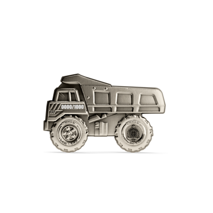 In Stock! 2026 Niue Hasbro Tonka Trucks Dump Truck 1 oz Silver Coin