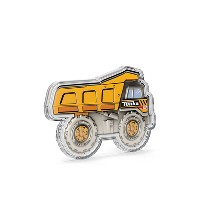 In Stock! 2026 Niue Hasbro Tonka Trucks Dump Truck 1 oz Silver Coin