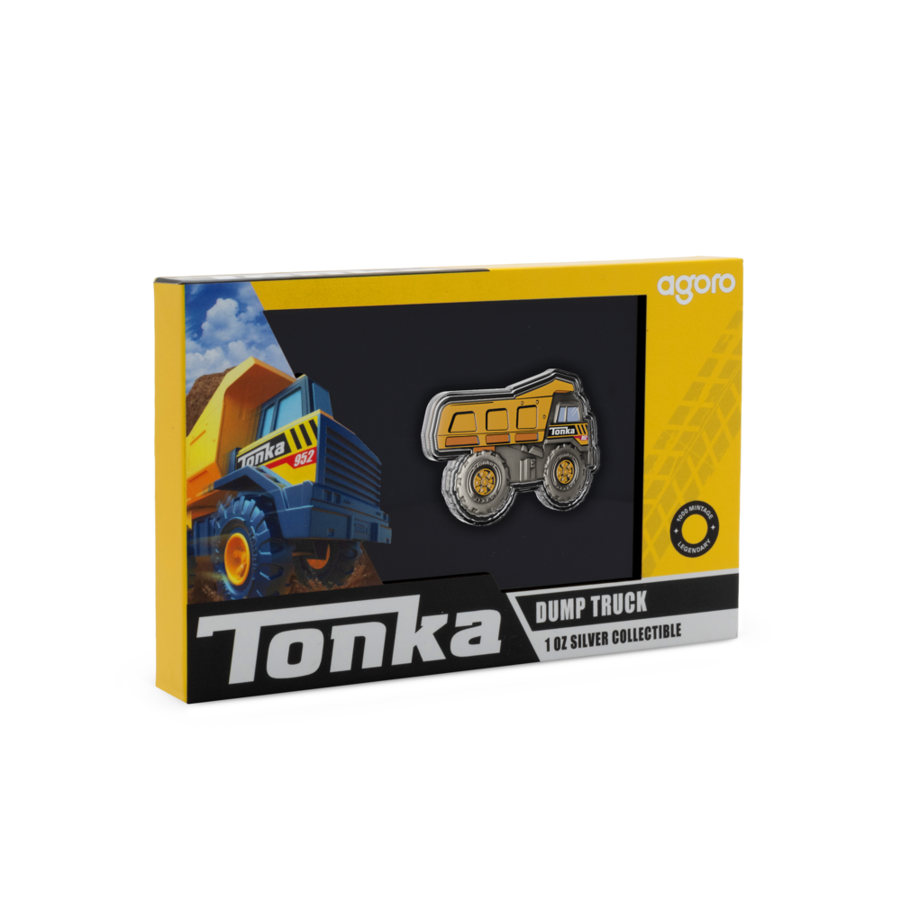 In Stock! 2026 Niue Hasbro Tonka Trucks Dump Truck 1 oz Silver Coin