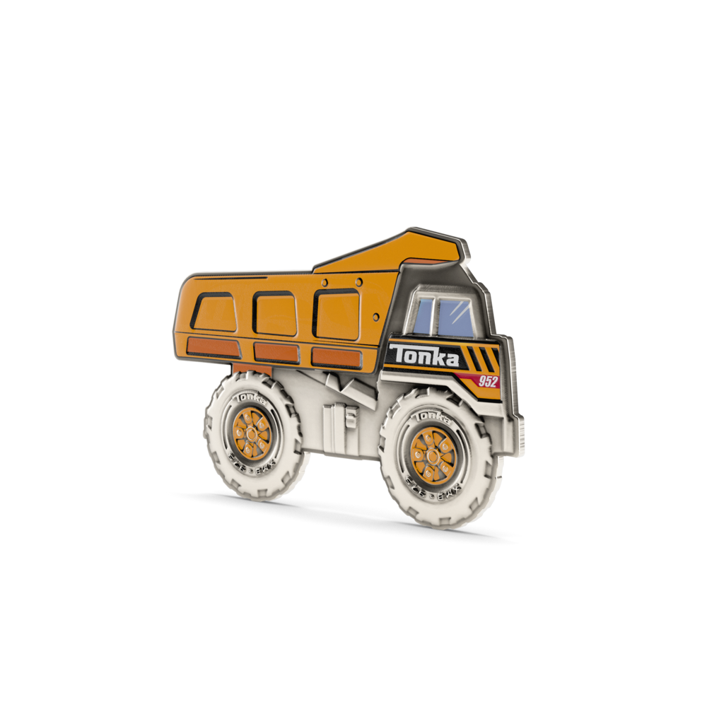 In Stock! 2026 Niue Hasbro Tonka Trucks Dump Truck 1 oz Silver Coin