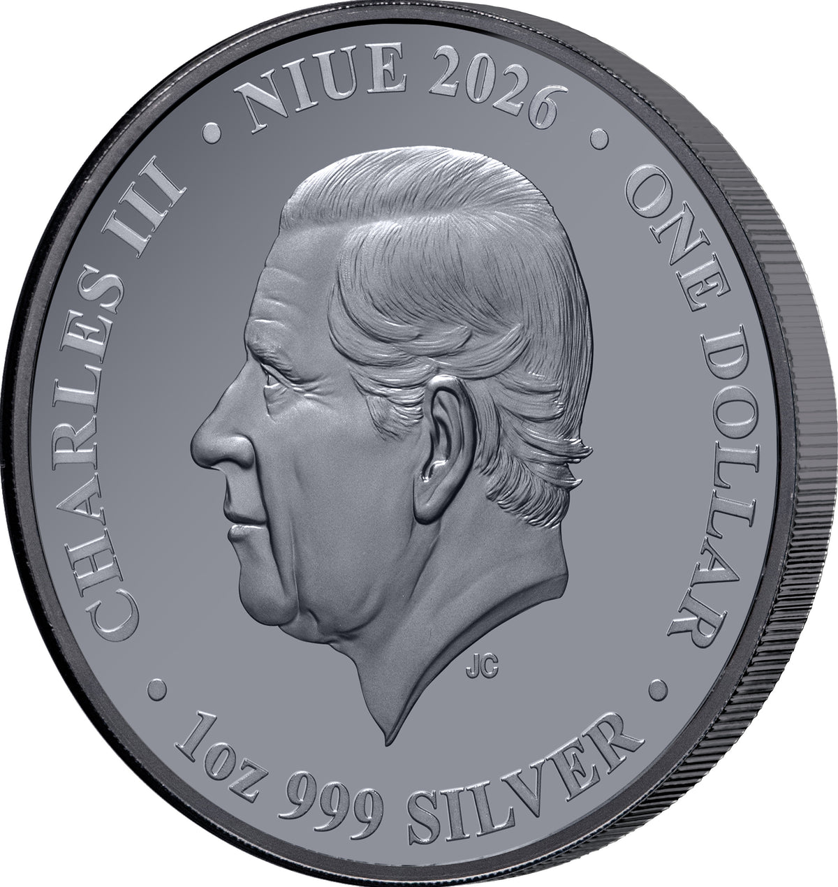 In Stock! 2026 Niue Lunar Year of the Horse Black Proof 1 oz Silver Coin