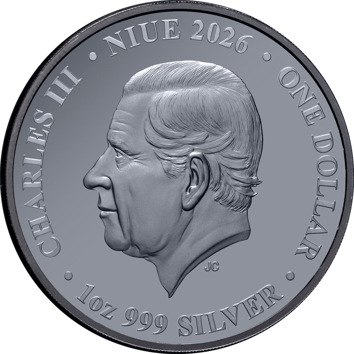 In Stock! 2026 Niue Lunar Year of the Horse Black Proof 1 oz Silver Coin