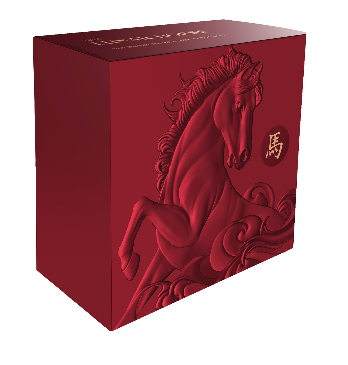 In Stock! 2026 Niue Lunar Year of the Horse Black Proof 1 oz Silver Coin