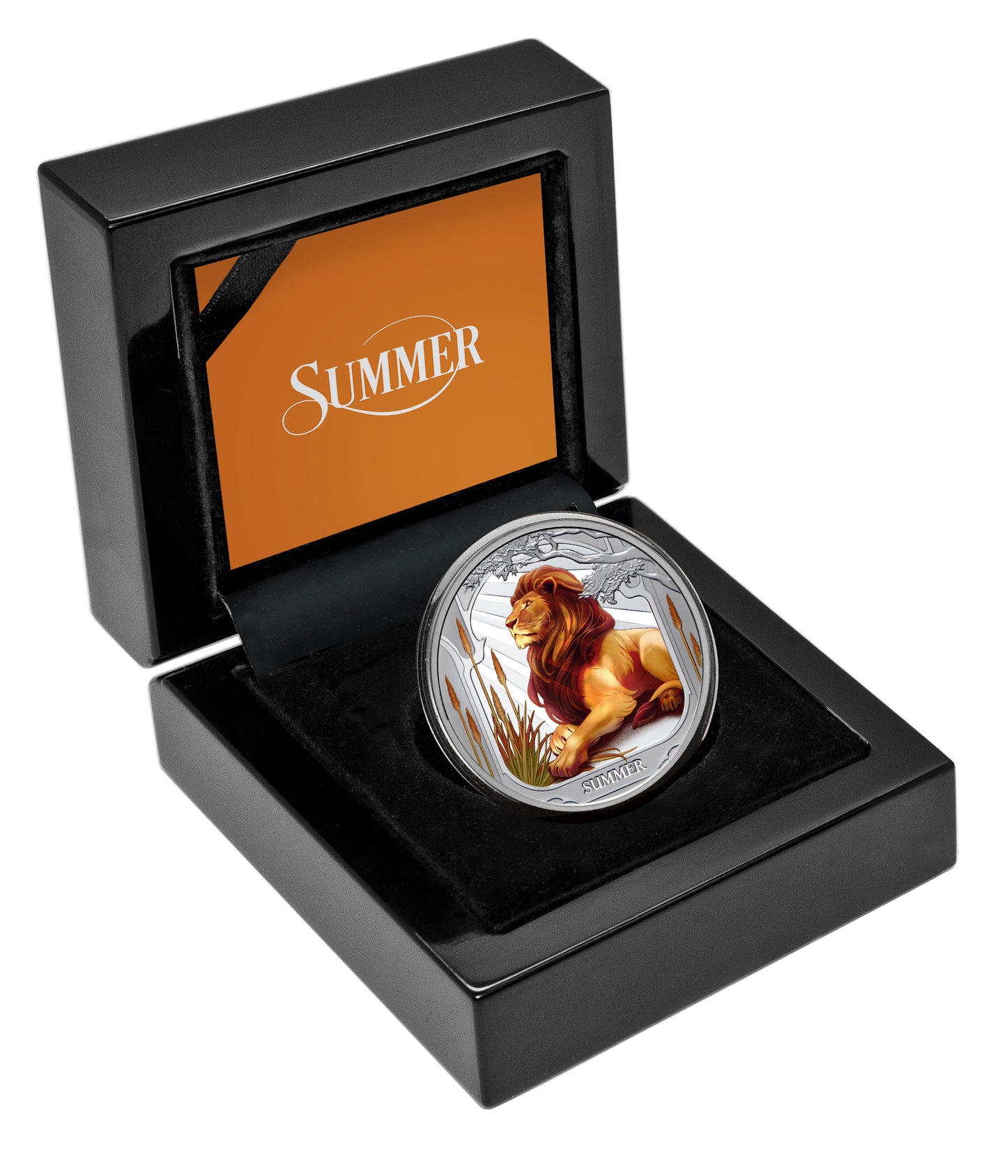 In Stock! 2025 Niue Seasons Summer Lion 1 oz Silver Coin - Options: Original Mint Packaging