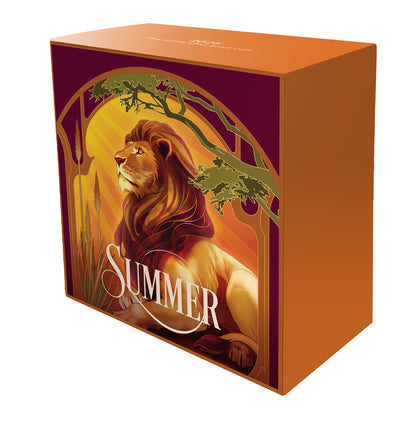 In Stock! 2025 Niue Seasons Summer Lion 1 oz Silver Coin - Options: Original Mint Packaging