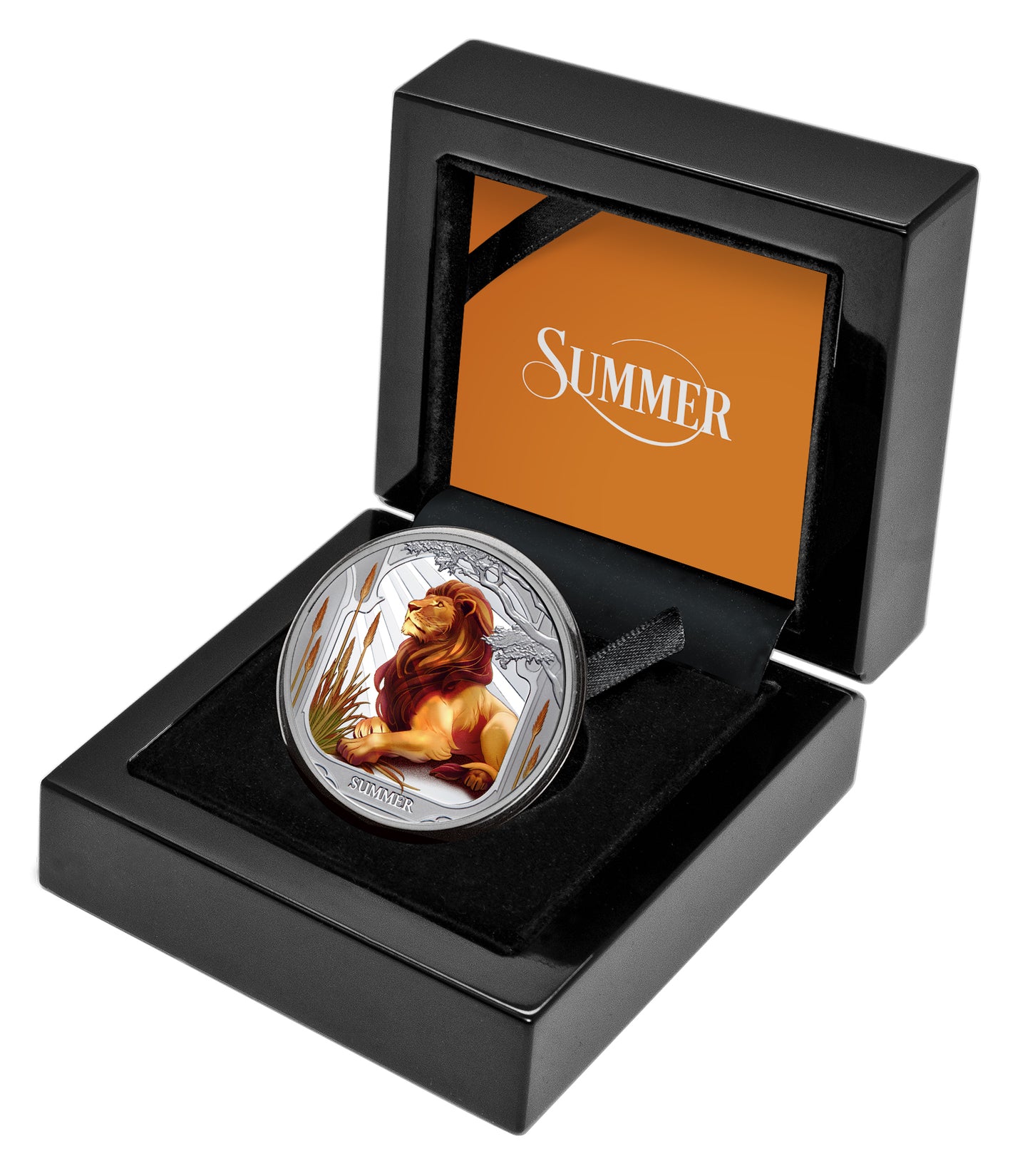 In Stock! 2025 Niue Seasons Summer Lion 1 oz Silver Coin - Options: Original Mint Packaging