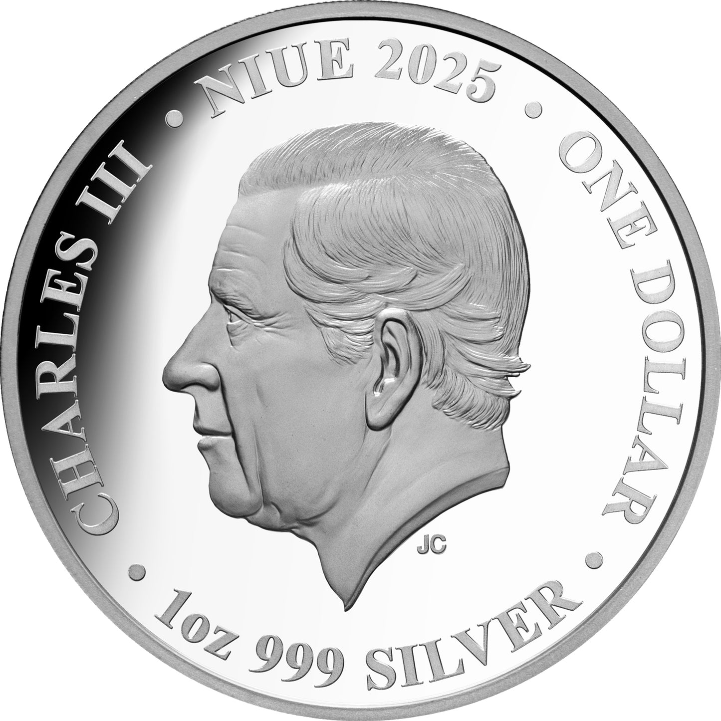 In Stock! 2025 Niue Seasons Winter Wolf 1 oz Silver Coin (08/13)