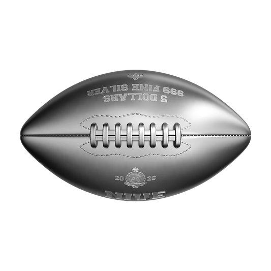 2026 Niue 3D American Football 2 oz Silver Coin