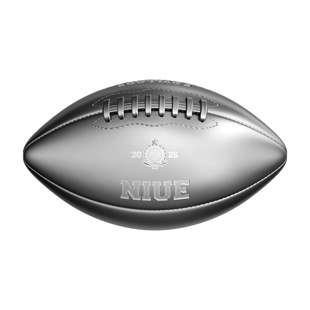 2026 Niue 3D American Football 2 oz Silver Coin