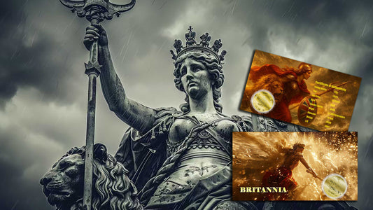 In Stock! 2026 Niue Britannia 1/1000 oz Gold Coin in Card