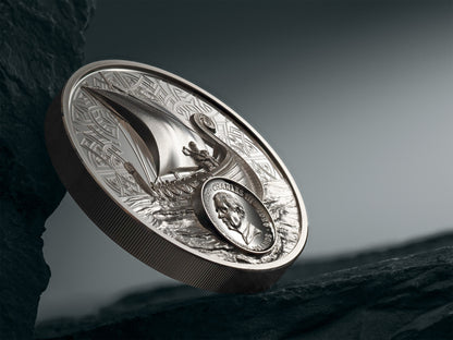 In Stock! 2026 Cook Islands Savage Vikings UHR Proof 3 oz Silver Coin