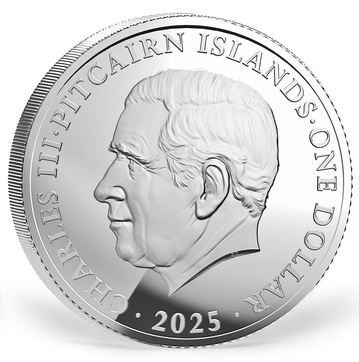 In Stock! 2025 Pitcairn Island Lunar Year of the Snake BU 1 oz Silver Coin - OMP