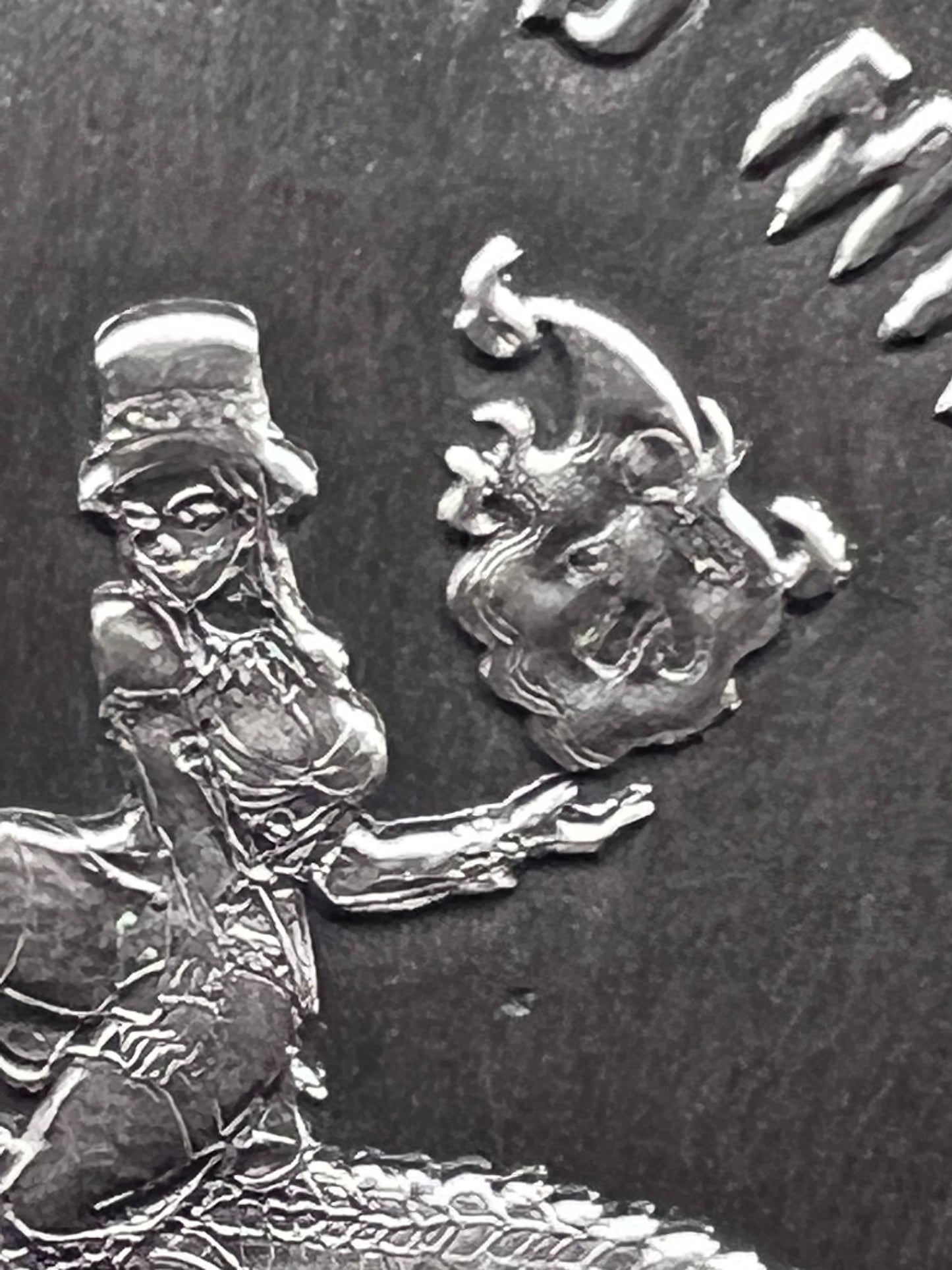 In Stock! Voodoo on the Bayou Poured 2 oz Silver Round