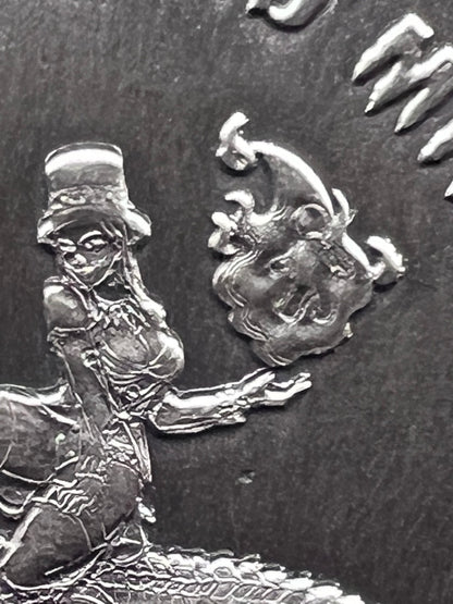 In Stock! Voodoo on the Bayou Poured 2 oz Silver Round