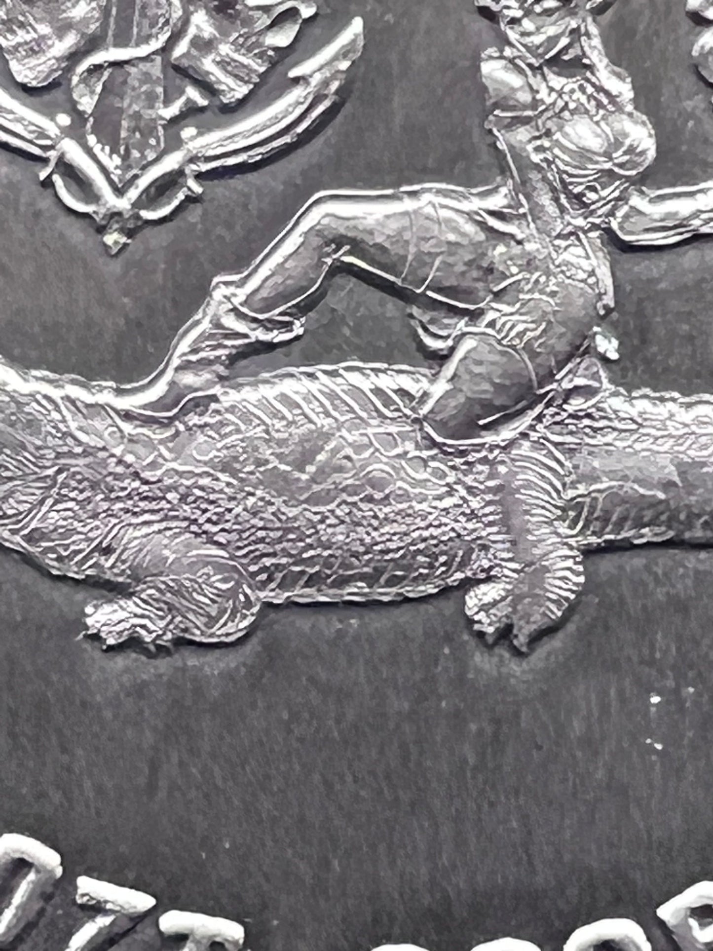 In Stock! Voodoo on the Bayou Poured 2 oz Silver Round