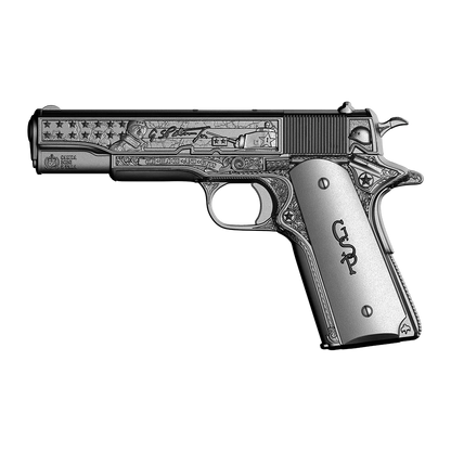 2026 Samoa General Patton's 1911 Shaped 2 oz Silver Coin