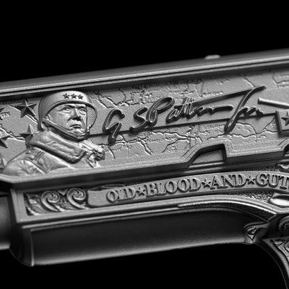 2026 Samoa General Patton's 1911 Shaped 2 oz Silver Coin