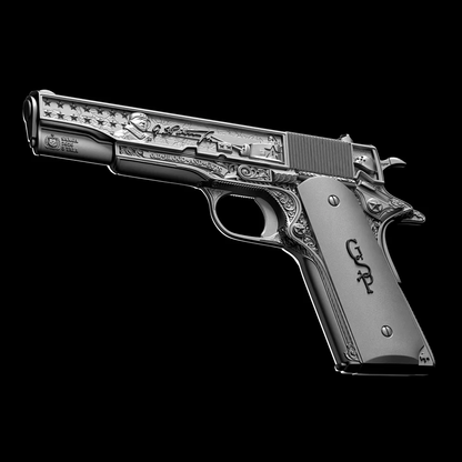 2026 Samoa General Patton's 1911 Shaped 2 oz Silver Coin