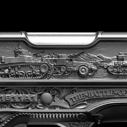 2026 Samoa General Patton's 1911 Shaped 2 oz Silver Coin