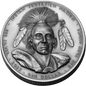 In Stock! 2025 Sioux Nation Black Hawk UHR Antiqued 1 oz Silver Coin (03/05)