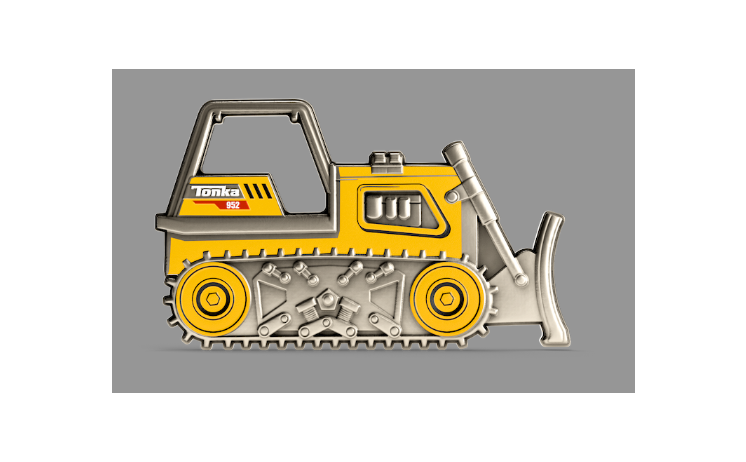 In Stock! 2026 Niue Tonka Trucks - Bulldozer 1 oz Silver Coin