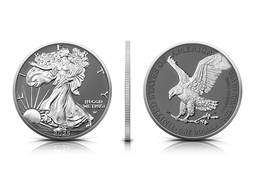 2025 U.S. Eagle Silver Ring Edition 1 oz Silver Coin (Last Day to Pre-Order 05/18)