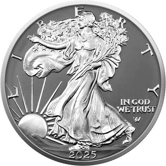 2025 U.S. Eagle Silver Ring Edition 1 oz Silver Coin (Last Day to Pre-Order 05/18)