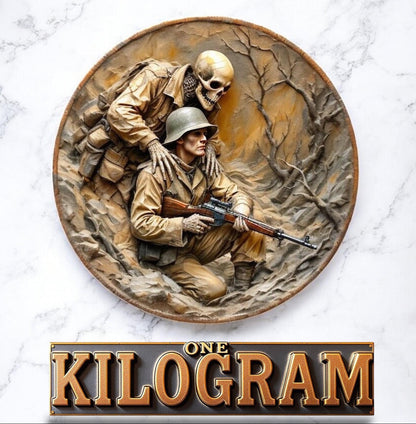 Original Warmonger 1 KILO Copper Round