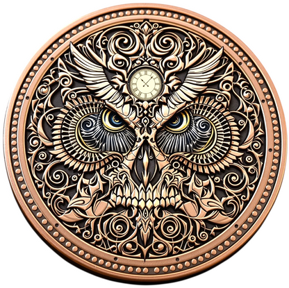 In Stock! Optical Fusions: Owmori Colorized Minted 1 oz Copper Round Toromint