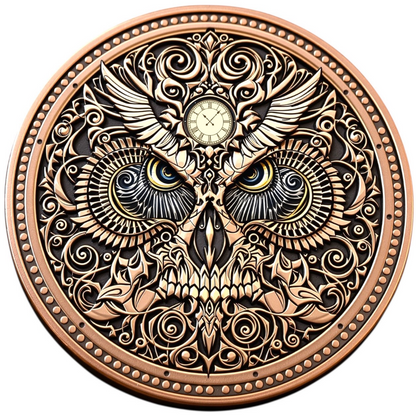 In Stock! Optical Fusions: Owmori Colorized Minted 1 oz Copper Round Toromint