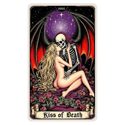 Special Limited Release! Original Torocard Kiss of Death Colorized 1 oz Copper Card Toromint