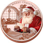 2025 Cameroon Santa Claus Colorized 5 oz Copper Coin