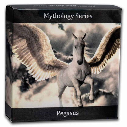 2022 Tanzania Mythical Creatures Pegasus UHR Proof 1 oz Silver Coin