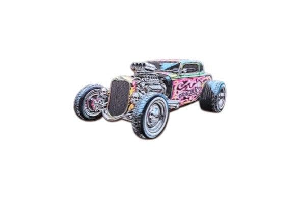 In Stock! 2025 Mad Dragula Hot Rod Shaped 1 oz Copper Medal