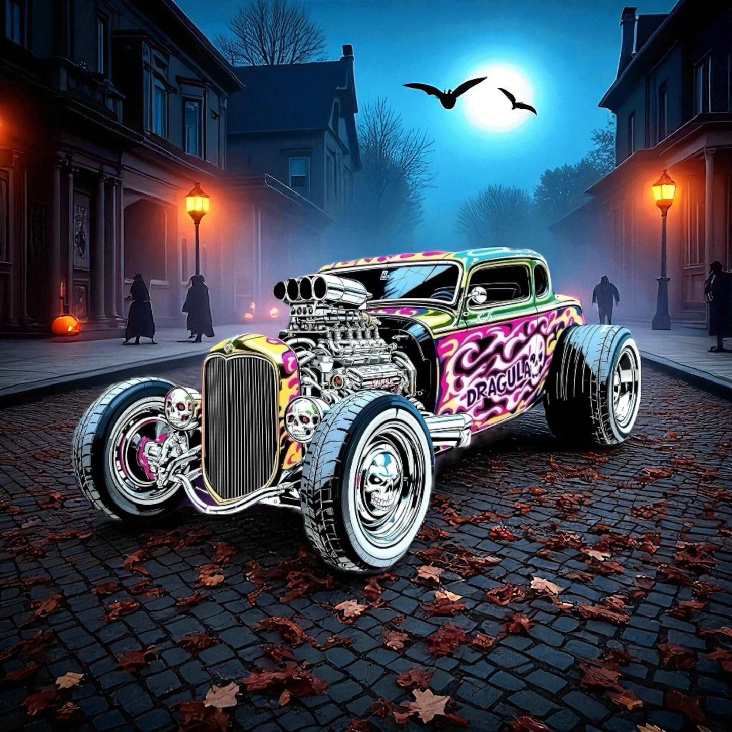 In Stock! 2025 Mad Dragula Hot Rod Shaped 1 oz Copper Medal